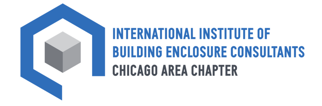 Blue and white logo for the IIBEC Chicago Area Chapter.