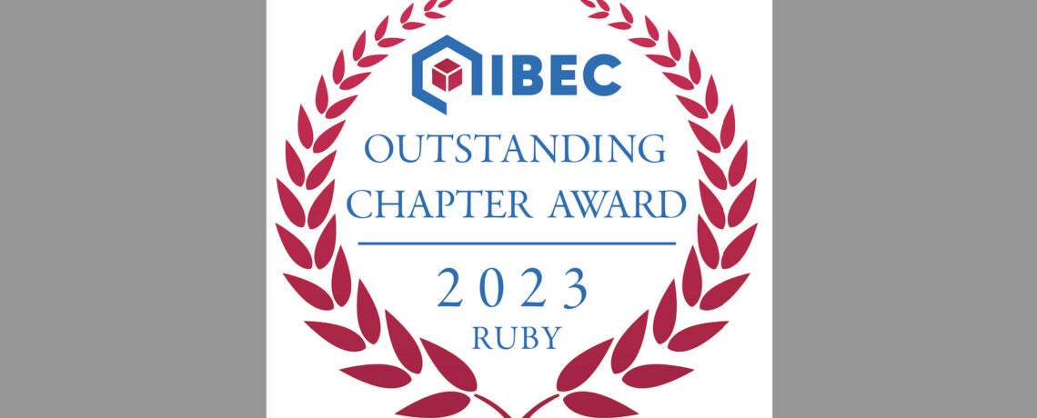 IIBEC Chicago Area Chapter Receives Ruby Award for 2023 Outstanding Chapter Award Program